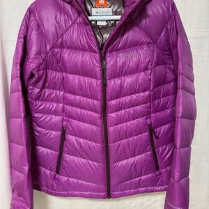 Columbia Women's Purple Puffer Jacket